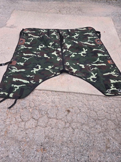Best on Horse, Camouflage Horse Blanket. 76 Inches. Like New.