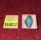 Vintage Silver Ring with Stone. Stamped 925. 12 Grams Total Weight. In Gift Box. Jewelry