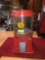 Vintage, Collectible, Metal and Glass Gumball Machine with Key.