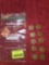 10 Assorted Mints, 1946 Wheat Pennies. All one Money. Collectible Coins.