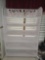 Ornate Organizer Shelf. Approximately 37 X 24 X 9 Inches. 6 Shelves. Furniture.