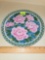 Vintage, Hand Painted, Oriental, Decorative Plate Collectible.
