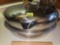 Large Stainless Steel Roasting Pan with Lid.