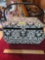 Sewing Box with Tray. Full of Assorted Watches and Accessories.