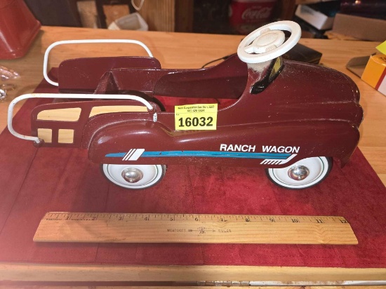 Xonex, Limited Edition, Numbered Metal Ranch Wagon with Removable Sideboards and Rails. Collectible.