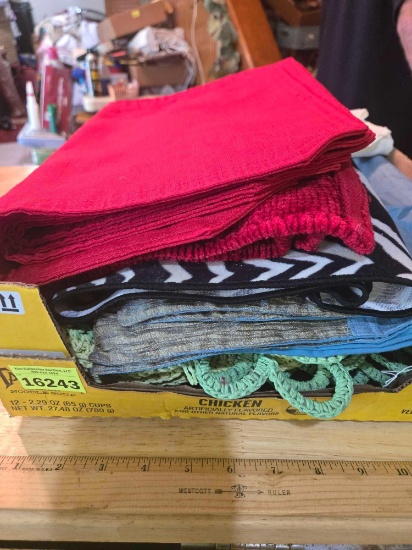 Box of Assorted Placemats and Other.
