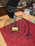 Decorative Metal Unicycle. Wall or Counter. Home Decor.