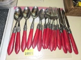16 Pieces of Ornate Eating Utensils.