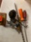 drill bits, screw driver , wire brush, allen wrench and misc items