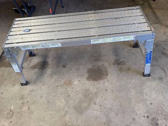 Werner platform stand 3ft 9inch x 12inch