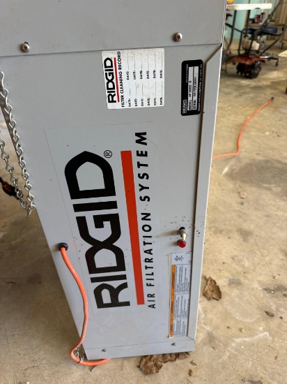 Ridgid air filtration system