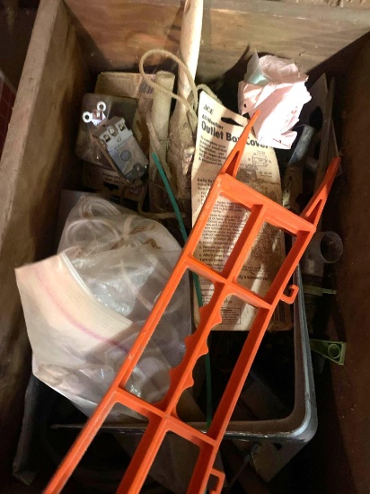 Electrical Cord winder,paintbrush and miscellaneous items