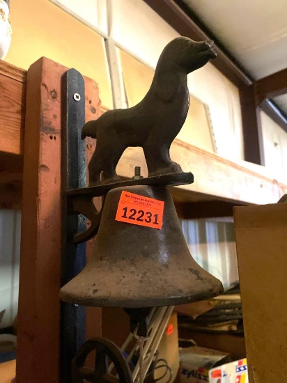 Cast iron dog bell