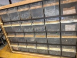 Tool organizer With screws