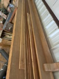 wood on shelf, various sizes