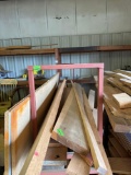 Metal rack, contents not included, must bring help to load