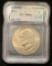 1972 $1 Eisenhower Dollar - ICG MS64 - Type 3 Reverse