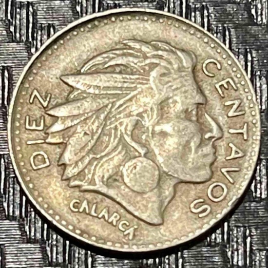 Colombia, 10 Centavos, 1964
