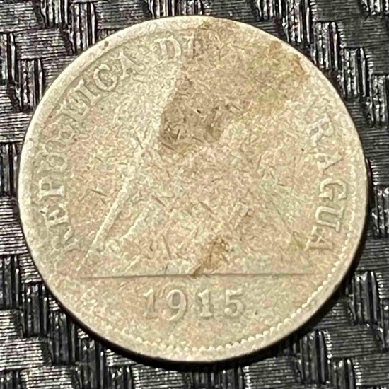 Nicaragua, 5 Centavo, 1915