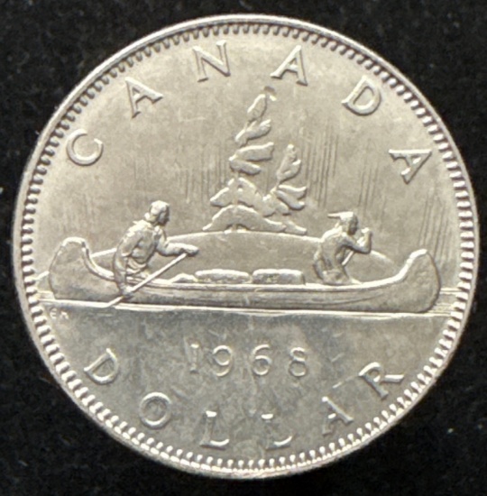 1968 Canada $1 Coin