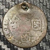 Belgian States, County of Namur, 1 Liard, 1712, Maximilian Emanuel of Bavaria