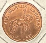 1959 Copper Token - House on the Rock, Worlds Largest Carousel
