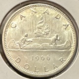 1966 Canada Silver Dollar