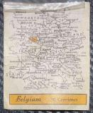 Belgium, 20 Centimes, 1959, with Collectible Card