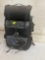 SaddlemenBlack studded motorcycle sissy bar bag