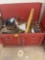 Toll box with contents