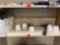 Items on shelf, Delta faucet, PVC connectors and other items