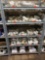 Metal shelves ONLY items not included 84H 36L 18W PICK UP DAY 2 AFTER 2 ONLY