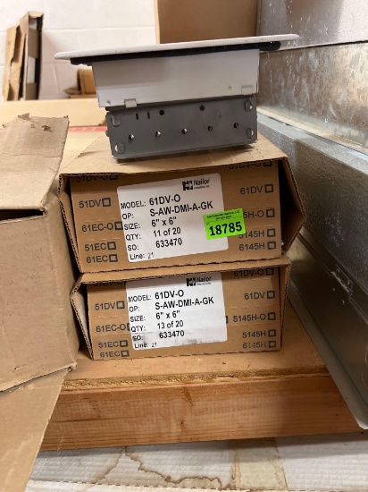 Vent covers measurements in photos