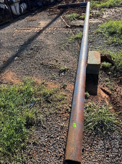 Large metal pole