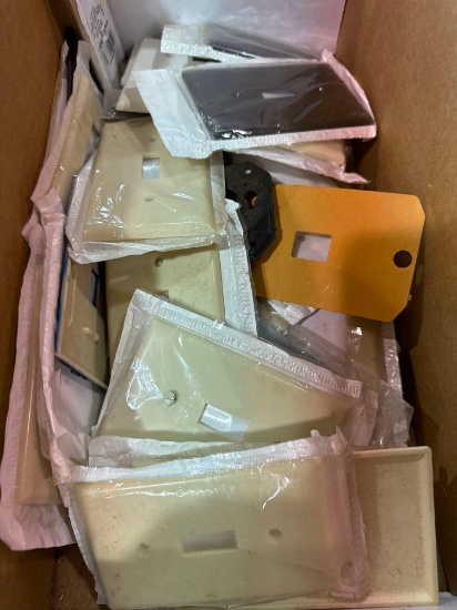 Box with switch plates