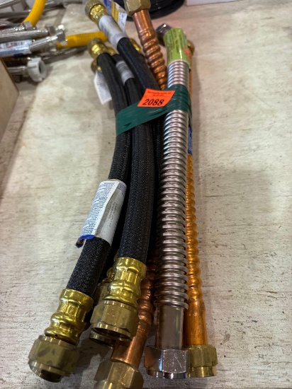Supply lines water/gas