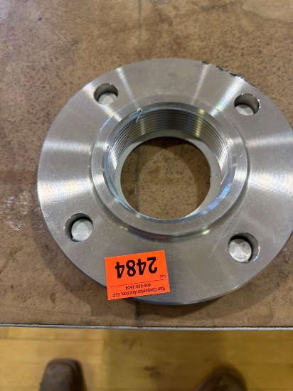 Threaded 4 bolt flange