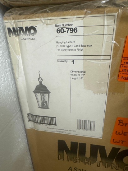 Hanging lantern Size in photo