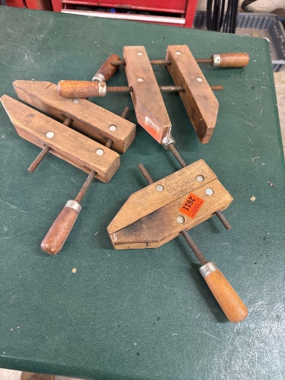 Wooden clamps Three times the money
