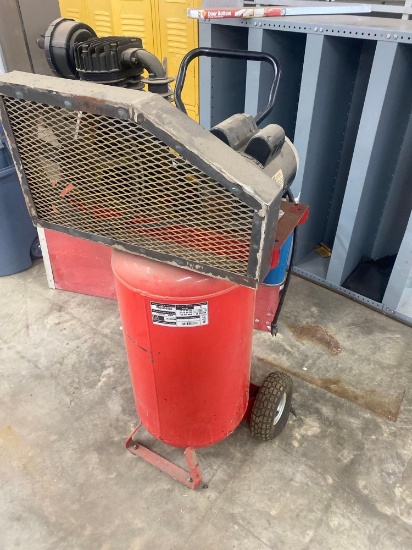 Husky 26 gallon air compressor. Must bring help to load