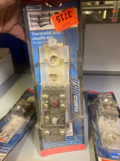 Water heater thermostat