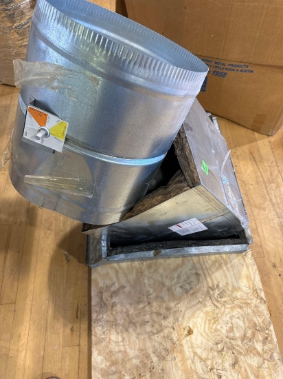 Three miscellaneous pieces of duct work three times the money must bring help to load