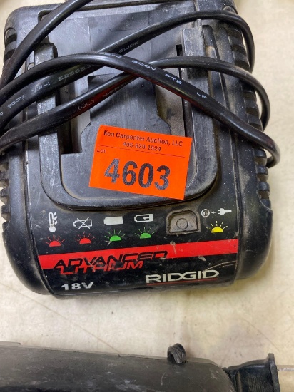 Ridgid battery charger