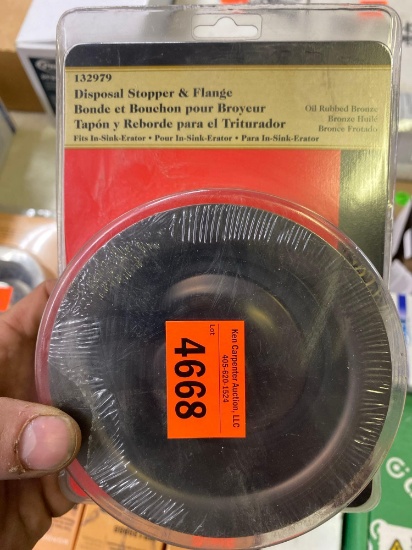 Bronze disposal flange