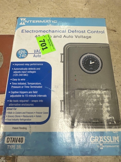 Electromechanical defrost control