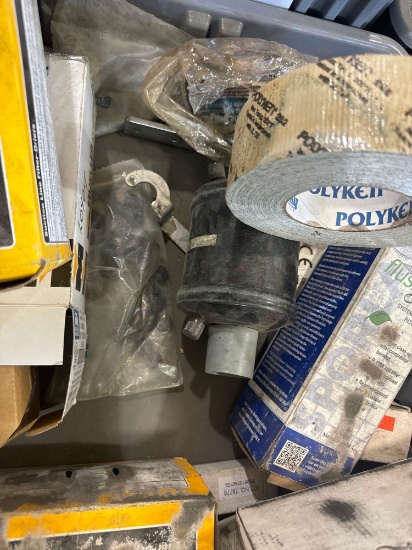 Suction line filter, HVAC tape, and other various items