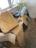 This lot contains, duct work, air filters, boot, other various HVAC items