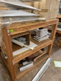 Wood shelves measurements in photos must bring help to disassemble and load PICK UP DAY 2 AFTER 2