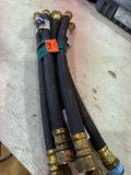 Supply lines water/gas