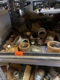 Various black pipe fittings